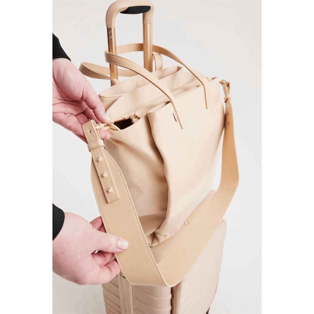 NWT BEIS Commuter Tote in Beige - Picture 6 of 12